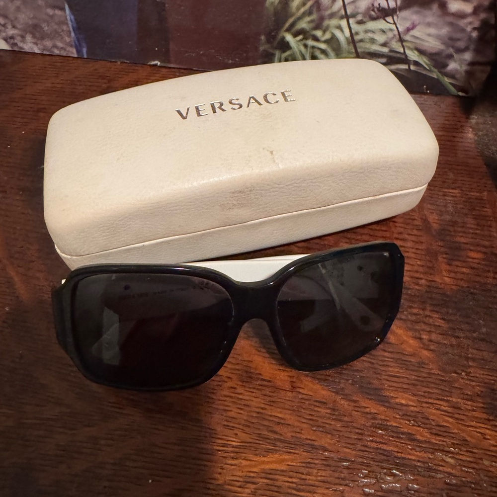 Versace Dark Frame Sunglasses
